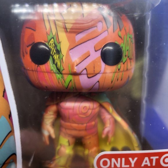 DC Batman (Orange & Yellow) Art Series Target Exclusive Funko Pop - Picture 7 of 8